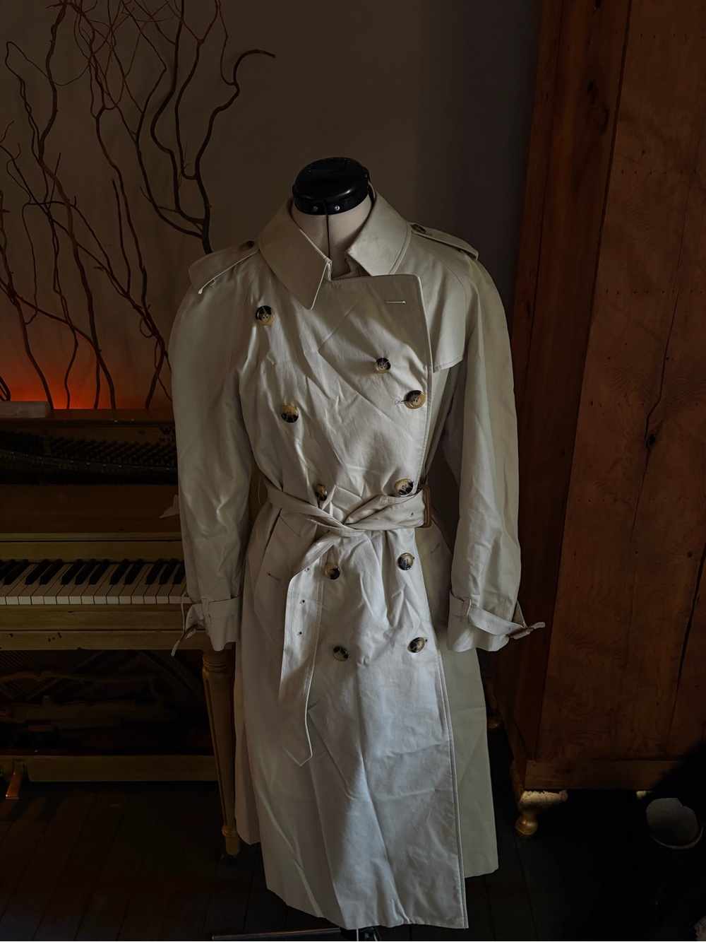 burberry vintage trench